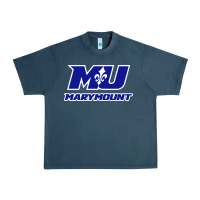 Midnight Navy marymount university vectorized Urban Heavy Tee - PixelWave