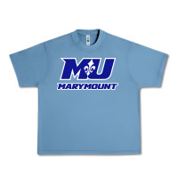 Pebble Blue marymount university vectorized Urban Heavy Tee - PixelWave