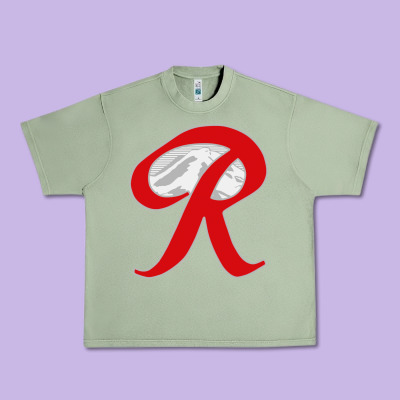 Men Rainier Beer Capital R Mountain Urban Heavy Tee Designed By Pixelwave