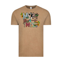 Vintage Coffee mom of twins Vintage Tee - CowhideDigitalArt