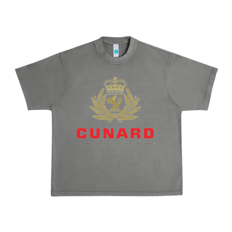 Luxury Cruises Cunard Urban Heavy Tee by PixelWave | Teevron