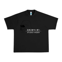 Black studio vader   star Urban Heavy Tee - PixelWave