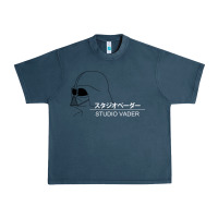 Midnight Navy studio vader   star Urban Heavy Tee - PixelWave