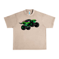 French Oak monster truck grave digger Urban Heavy Tee - PixelWave