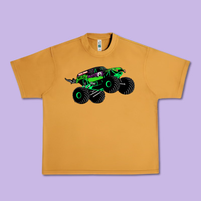 Monster Truck Grave Digger Urban Heavy Tee Designed By Pixelwave