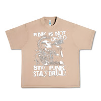 Burro Stay Punk Stay Drunk Urban Heavy Tee - PixelWave