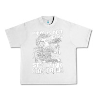 Lunar Rock Stay Punk Stay Drunk Urban Heavy Tee - PixelWave