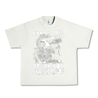 Pistachio Stay Punk Stay Drunk Urban Heavy Tee - PixelWave