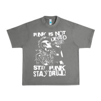 Tornado Stay Punk Stay Drunk Urban Heavy Tee - PixelWave