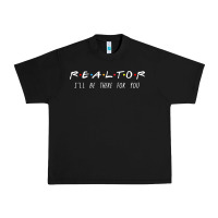 Black realtor i'll be there for you long sleeve Urban Heavy Tee - PixelWave