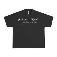 Pigment Black realtor i'll be there for you long sleeve Urban Heavy Tee - PixelWave