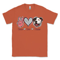 Copper Peace Love Pitties Classic Tee - Jasminsmagicworld