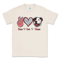 Natural Peace Love Pitties Classic Tee - Jasminsmagicworld