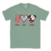 Sage Peace Love Pitties Classic Tee - Jasminsmagicworld