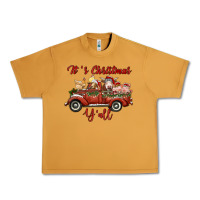 Peanut Butter it's christmas y'all truck with farm animals Urban Heavy Tee - RanaPortraitStore