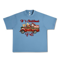 Pebble Blue it's christmas y'all truck with farm animals Urban Heavy Tee - RanaPortraitStore