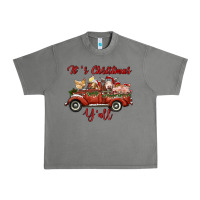 Tornado it's christmas y'all truck with farm animals Urban Heavy Tee - RanaPortraitStore