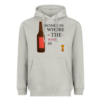 Moon Dust HOME IS WHERE THE WINE IS Heavyweight Hoodie - Bettercallsaul