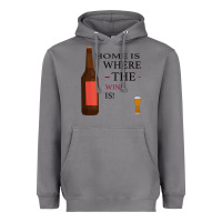 Storm HOME IS WHERE THE WINE IS Heavyweight Hoodie - Bettercallsaul