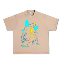 Burro Spacegodzilla Urban Heavy Tee - PixelWave