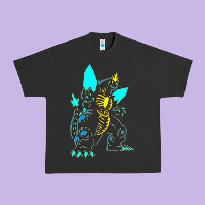 Spacegodzilla Urban Heavy Tee Designed By Pixelwave
