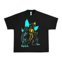 Black Spacegodzilla Urban Heavy Tee - PixelWave