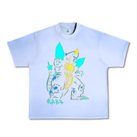 Grape Ice Spacegodzilla Urban Heavy Tee - PixelWave