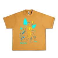 Peanut Butter Spacegodzilla Urban Heavy Tee - PixelWave