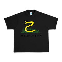 Black no step on snek,libertarian,tumblr,meme,funny,polotics,no step,on,snek Urban Heavy Tee - PixelWave