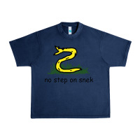 Navy no step on snek,libertarian,tumblr,meme,funny,polotics,no step,on,snek Urban Heavy Tee - PixelWave