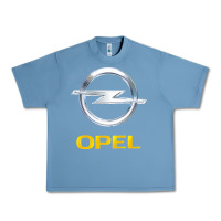 Pebble Blue Opel Urban Heavy Tee - PixelWave