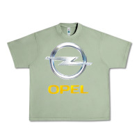 Oil Green Opel Urban Heavy Tee - PixelWave