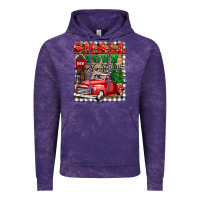 Cloud Purple small town christmas Vintage Hoodie - BarkalooDesign