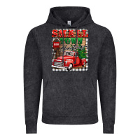 Vintage Black small town christmas Vintage Hoodie - BarkalooDesign