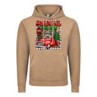 Vintage Coffee small town christmas Vintage Hoodie - BarkalooDesign