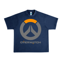 Navy overwatch Urban Heavy Tee - PixelWave