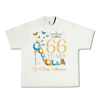 Pistachio 66th birthday 66 years of being awesome 66 years old woman Urban Heavy Tee - PixelWave