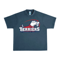 Midnight Navy st. francis terriers(SFC), brooklyn Urban Heavy Tee - PixelWave