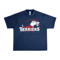 Navy st. francis terriers(SFC), brooklyn Urban Heavy Tee - PixelWave