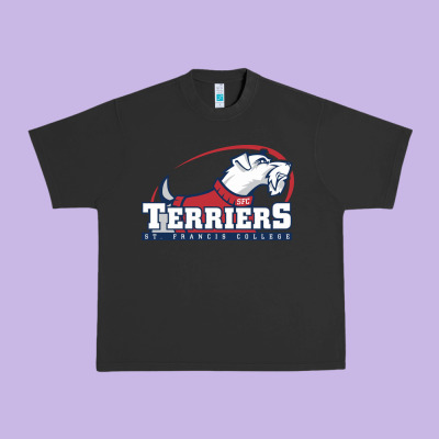 St. Francis Terriers(sfc), Brooklyn Urban Heavy Tee Designed By Pixelwave