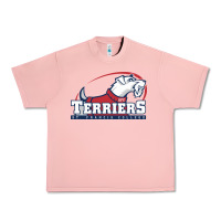 Salmon st. francis terriers(SFC), brooklyn Urban Heavy Tee - PixelWave