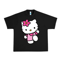 Black kitty Urban Heavy Tee - PixelWave