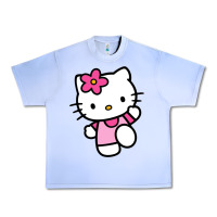 Grape Ice kitty Urban Heavy Tee - PixelWave