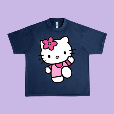 Kitty Urban Heavy Tee Designed By Pixelwave