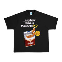 Black Anyhow Have A Winfield 25s Classic Urban Heavy Tee - PixelWave
