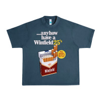 Midnight Navy Anyhow Have A Winfield 25s Classic Urban Heavy Tee - PixelWave