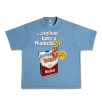 Pebble Blue Anyhow Have A Winfield 25s Classic Urban Heavy Tee - PixelWave