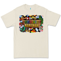 Bone hispanic heritage flags Premium Tee - BundleAndBundleShop