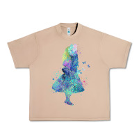 Burro watercolor splatter alice in wonderland t shirt design Urban Heavy Tee - PixelWave