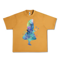 Peanut Butter watercolor splatter alice in wonderland t shirt design Urban Heavy Tee - PixelWave